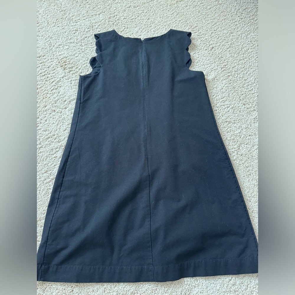 Vineyard Vines black scallop cotton dress 8 - Picture 3 of 9